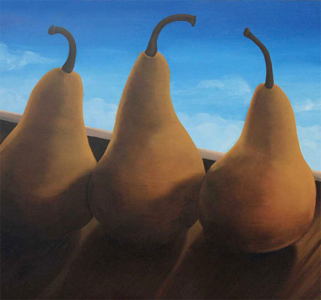 three pears